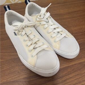 Helly Hanson White and Cream Casual Sneakers